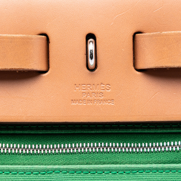 Pre-Loved Hermes Toile Herbag Zip 31 - Picture 5 of 7